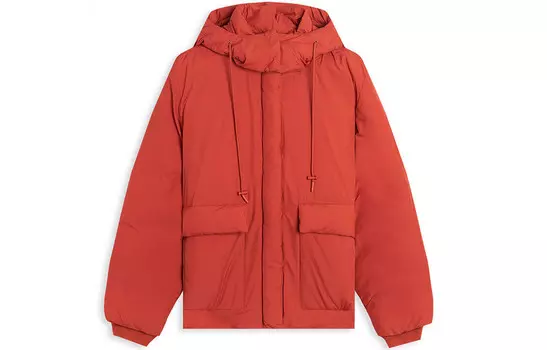 Пуховик женский Kenzo, красный