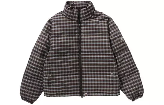Пуховик женский кофейный A Bathing Ape, цвет Coffee