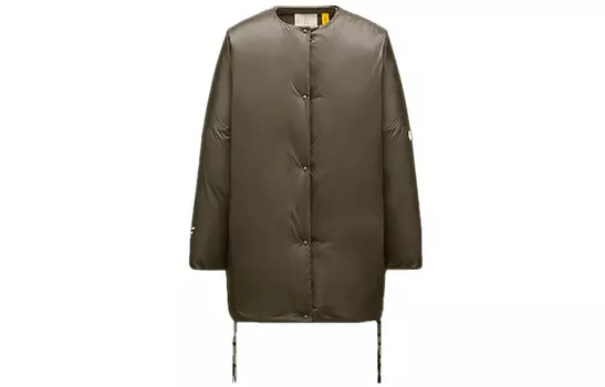 Пуховик женский коричневый Moncler