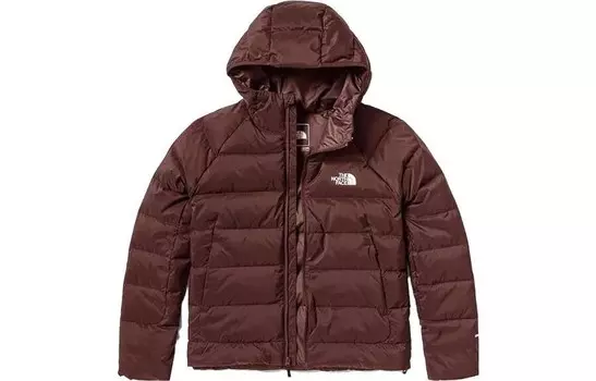 Пуховик женский красный The North Face