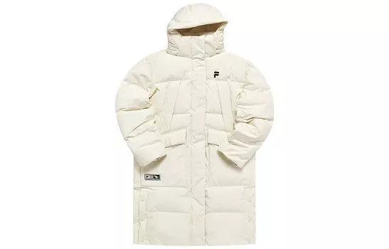 Пуховик женский кремовый Fila Fusion