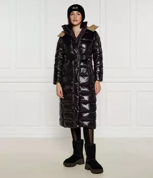 Пуховик женский Liu Jo длинный, черный