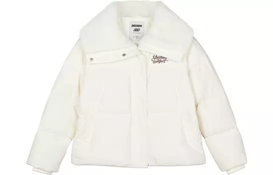 Пуховик женский Marshmallow/0074 Skechers, цвет Marshmallow White