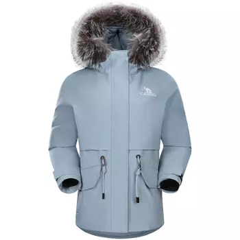 Пуховик женский Mist Gray Blue CAMEL, Mist Gray Blue