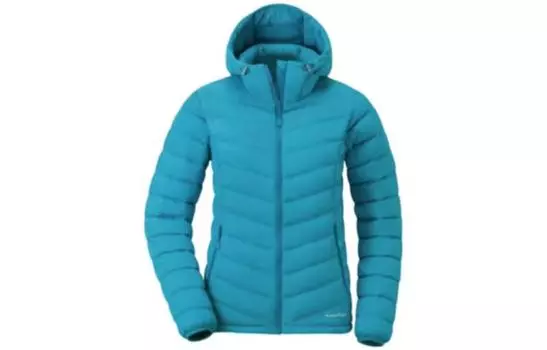 Пуховик женский MONTBELL, Europe Version-GRBL Graphite Blue