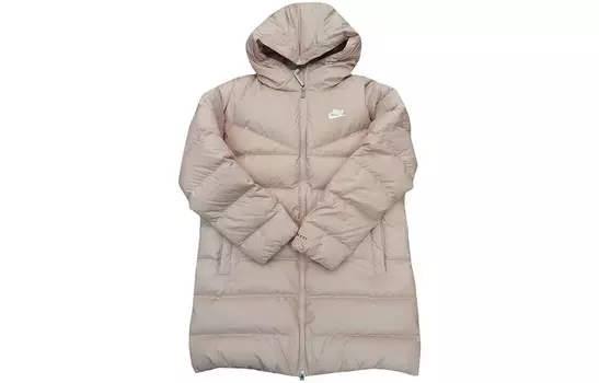 Пуховик Nike Sportswear Windrunner, светло-розовый