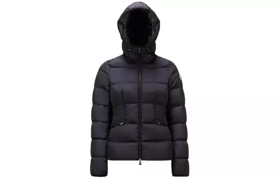 Пуховик женский Night Blue Moncler