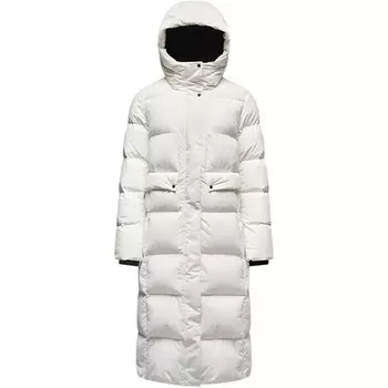 Пуховик женский однотонный белый K·Swiss