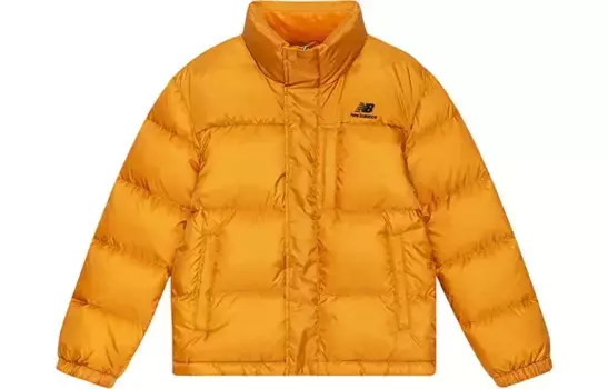 Пуховик женский оранжевый New Balance