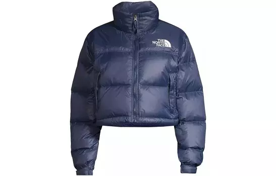 Пуховик женский Pinnacle темно-синий The North Face