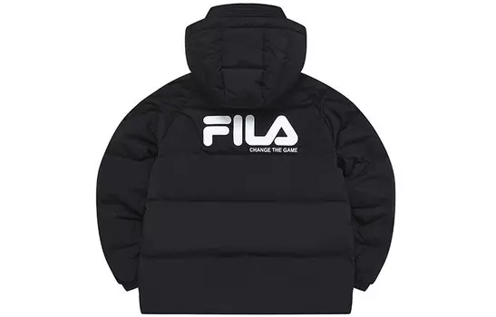 Пуховик женский Pitch Black Fila Fusion