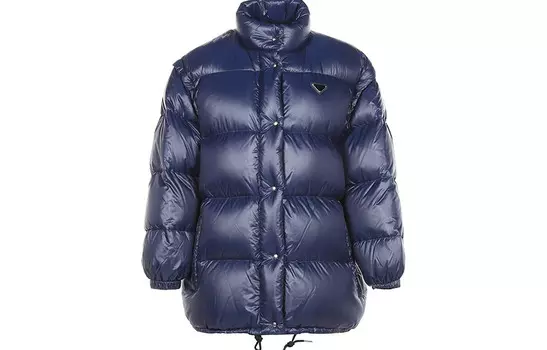 Пуховик женский Prada, синий
