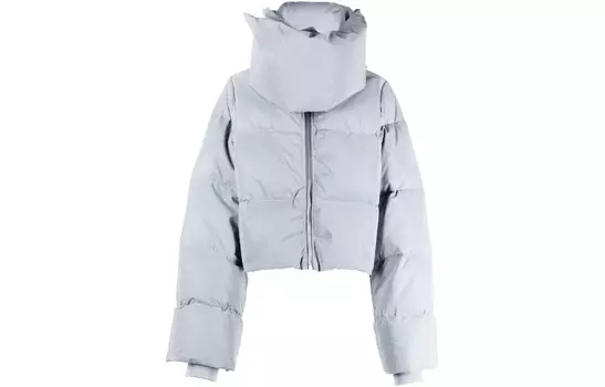 Пуховик женский Rick Owens, синий