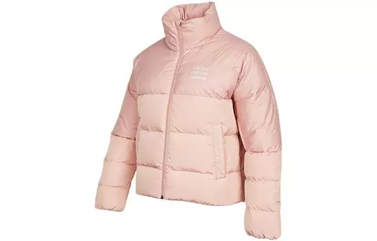 Пуховик женский розовый Adidas Neo, розовый