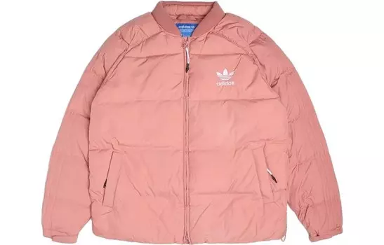 Пуховик женский розовый Adidas Originals