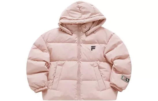 Пуховик женский розовый Fila Fusion, розовый