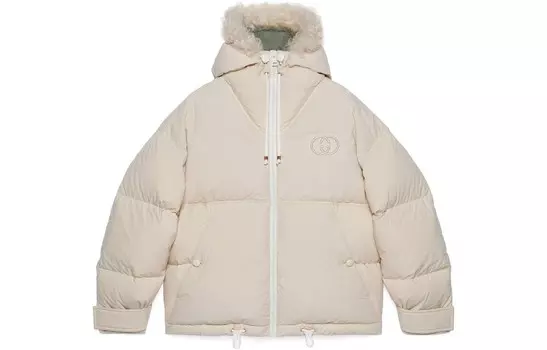 Пуховик женский розовый Gucci