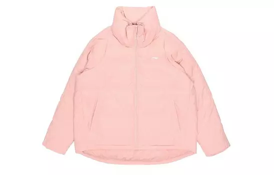 Пуховик женский розовый Lining