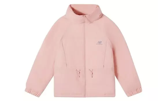Пуховик женский розовый New Balance, розовый
