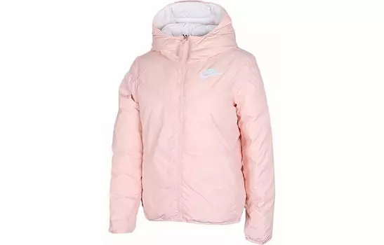 Пуховик женский розовый Nike