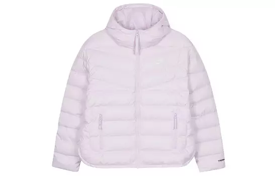 Пуховик женский розовый Nike