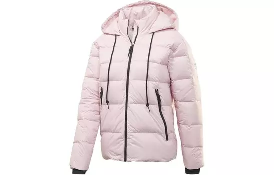 Пуховик женский розовый Reebok