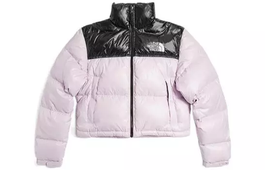Пуховик женский розовый The North Face