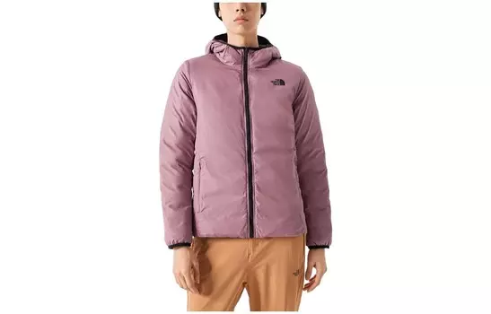 Пуховик женский розовый The North Face