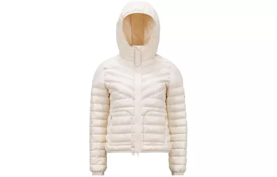 Пуховик женский серии Year Of The Dragon, белый Moncler