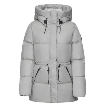 Пуховик женский серый Mackage