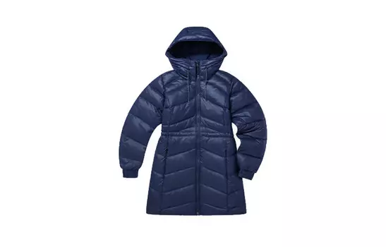 Пуховик женский синий Columbia