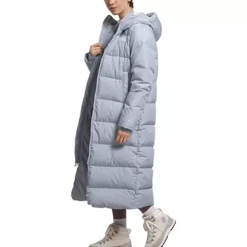 Пуховик женский синий The North Face