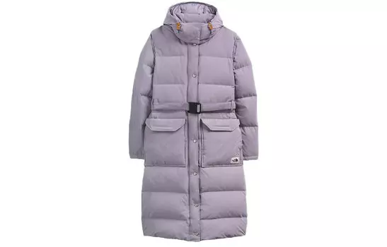 Пуховик женский сиреневый The North Face