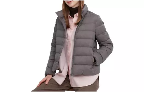 Пуховик женский Star Grey Uniqlo