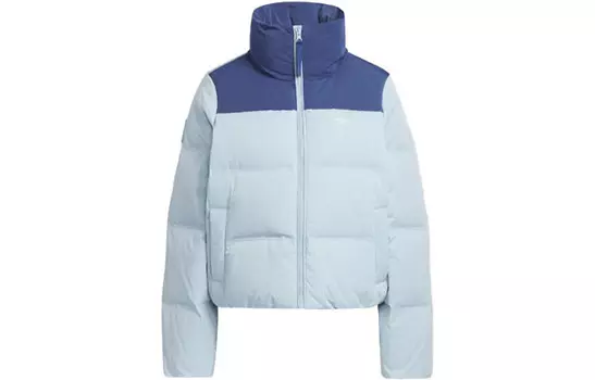 Пуховик женский светло-голубой Adidas Originals