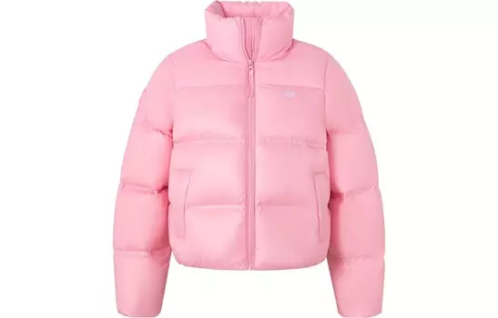 Пуховик женский светло-розовый Adidas Originals