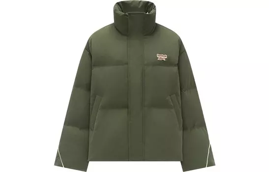 Пуховик женский темно-хаки Reebok