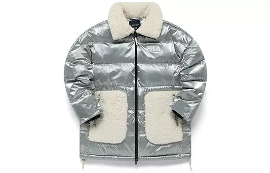 Пуховик женский Ukara Silver Fila Fusion, цвет Ucala Silver