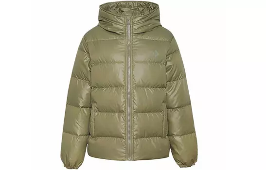 Пуховик женский зеленый Converse