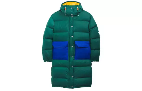 Пуховик женский зеленый The North Face