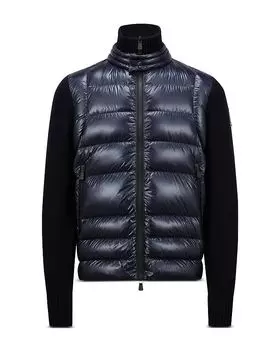 Пуховик-жилет Кардиган Moncler, черный