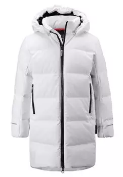 Пуховик зимний Reima Reimatec Wisdom с карманами на молнии, белый