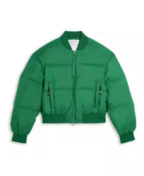 Пуховик Zoe Axel Arigato, зеленый