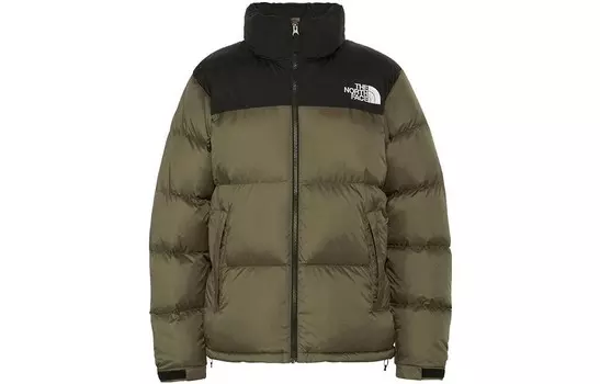 Пуховик The North Face Unisex, темно-зеленый