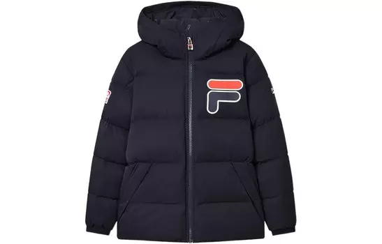 Пуховики/жилеты Fila, черный