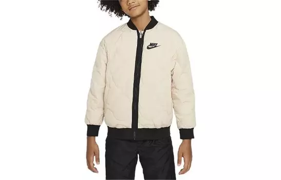 Пуховики/жилеты Nike, молочный