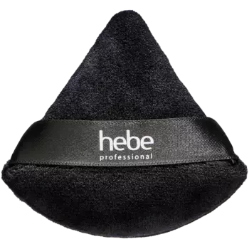 Пуховка черная Hebe Professional, 1 шт.