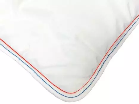 Пуховое одеяло - 400 г/м - 240 x 260 см - Хлопковый перкаль - Белый - AUXENCE Palacio