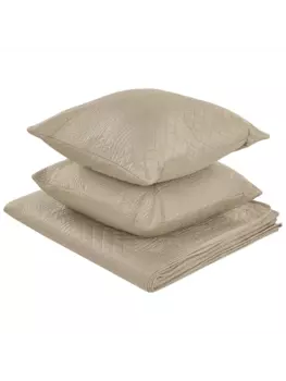 Пуховое одеяло Beliani 3 tlg Tages SHUSH, серый