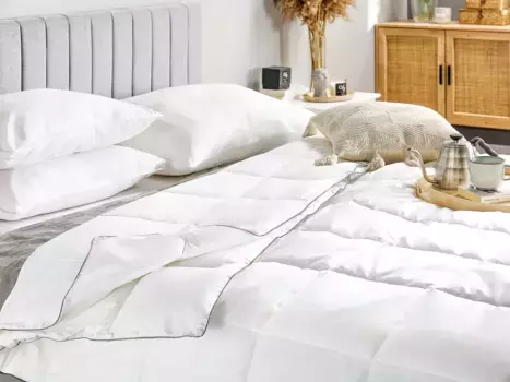 Пуховое одеяло Beliani, белый